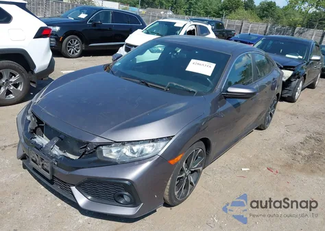 2017 Honda Civic Si z USA, uszkodzony, nr VIN 2HGFC1E58HH703916